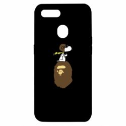 Чехол для Oppo A5s/A12 A bathing ape peanuts - PrintSalon