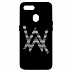 Чехол для Oppo A5s/A12 Alan Walker logo stripes - PrintSalon