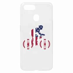 Чехол для Oppo A5s/A12 American cyclist - PrintSalon