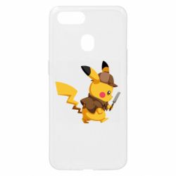 Чехол для Oppo A5s/A12 Cute Detective Pikachu - PrintSalon
