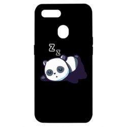 Чехол для Oppo A5s/A12 Cute panda sleeping - PrintSalon