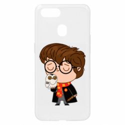 Чехол для Oppo A5s/A12 Милый Гарри с совой - PrintSalon