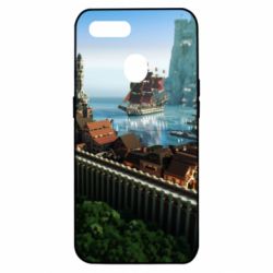 Чехол для Oppo A5s/A12 Minecraft beautiful town - PrintSalon