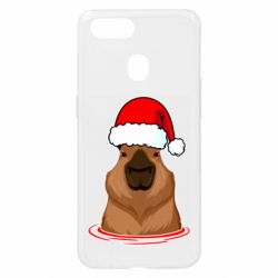 Чехол для Oppo A5s/A12 Новогодняя капибара - PrintSalon