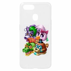 Чехол для Oppo A5s/A12 Персонажи FNAF