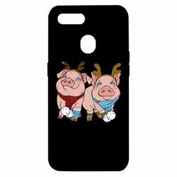 Чехол для Oppo A5s/A12 Pigs - PrintSalon