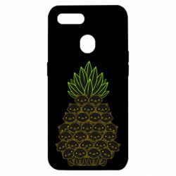 Чехол для Oppo A5s/A12 Pineapple cat - PrintSalon
