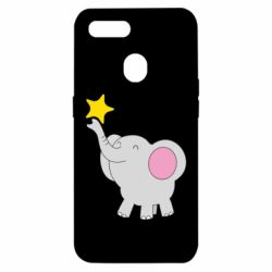 Чехол для Oppo A5s/A12 Слон со звездочкой - PrintSalon