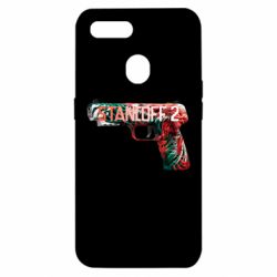 Чехол для Oppo A5s/A12 Standoff pistol - PrintSalon