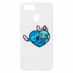 Чехол для Oppo A5s/A12 Стич с куклой - PrintSalon