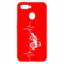 Чехол для Oppo A5s/A12 Трактор импульс - PrintSalon