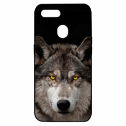 Чохол для Oppo A5s / A12Wolf with yellow eyes - PrintSalon