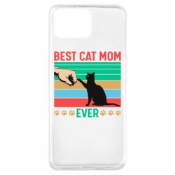 Чехол для Oppo A73 Best cat mom ever - PrintSalon