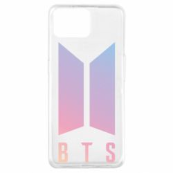 Чехол для Oppo A73 BTS gradient logo - PrintSalon