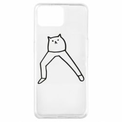 Чехол для Oppo A73 Cat in pants - PrintSalon
