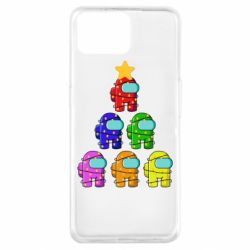 Чохол для Oppo A73Christmas Tree Among Us - PrintSalon