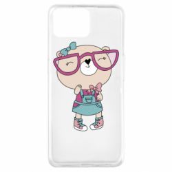 Чехол для Oppo A73 Cute bear - PrintSalon