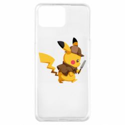 Чехол для Oppo A73 Cute Detective Pikachu - PrintSalon