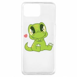 Чехол для Oppo A73 Cute dinosaur - PrintSalon