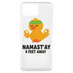 Чехол для Oppo A73 Duck Namast'ay Away - PrintSalon