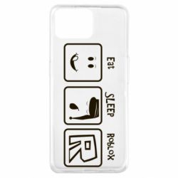 Чохол для Oppo A73Eat Sleep Roblox - PrintSalon