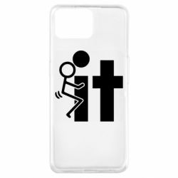 Чехол для Oppo A73 F*ck with IT - PrintSalon