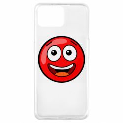 Чехол для Oppo A73 Funny Red Ball - PrintSalon