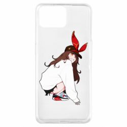 Чехол для Oppo A73 Genshin Impact Amber - PrintSalon