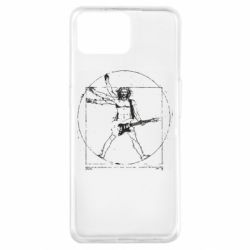 Чехол для Oppo A73 Guitarist Da Vinci - PrintSalon