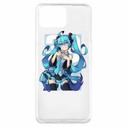 Чехол для Oppo A73 Hatsune Miku art - PrintSalon