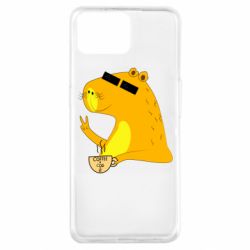 Чехол для Oppo A73 Капибара Программист - PrintSalon