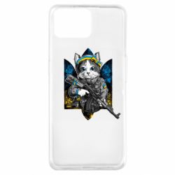 Чехол для Oppo A73 Кот военный