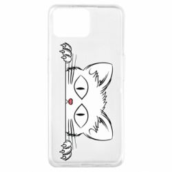 Чехол для Oppo A73 Котейка - PrintSalon