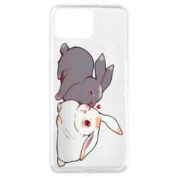 Чехол для Oppo A73 Кролики Вэй и Лань - PrintSalon