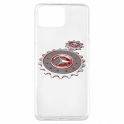 Чехол для Oppo A73 Mercedes logo механизм - PrintSalon