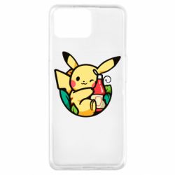 Чехол для Oppo A73 Pikachu with ketchup - PrintSalon
