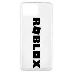 Чехол для Oppo A73 Roblox inscription - PrintSalon