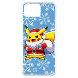 Чохол для Oppo A73Santa Claus Pikachu - PrintSalon