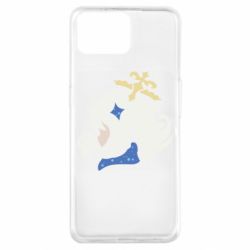 Чехол для Oppo A73 Силуэт Паймон - PrintSalon