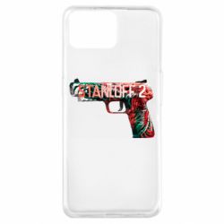 Чехол для Oppo A73 Standoff pistol - PrintSalon