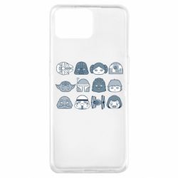 Чехол для Oppo A73 Star wars icons - PrintSalon