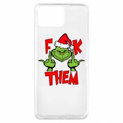 Чехол для Oppo A73 The grinch f*ck them - PrintSalon