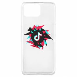 Чехол для Oppo A73 Tik tok vector - PrintSalon