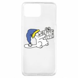 Чехол для Oppo A73 Украинский кот саймона с подарком - PrintSalon