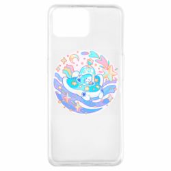 Чехол для Oppo A73 Ultra cute shark - PrintSalon