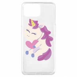 Чехол для Oppo A73 Unicorn with love - PrintSalon