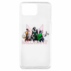 Чехол для Oppo A73 Valorant characters - PrintSalon