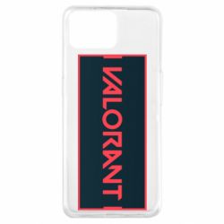 Чехол для Oppo A73 Valorant text - PrintSalon