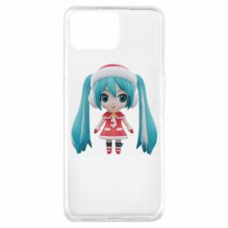 Чехол для Oppo A73 Winter Hatsune Miku