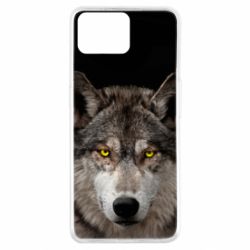 Чохол для Oppo A73Wolf with yellow eyes - PrintSalon